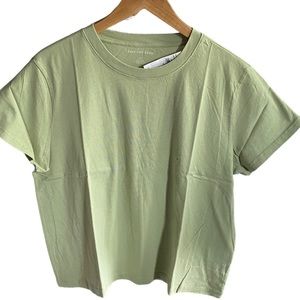 Women’s American Eagle Size Large Light Green Top Tee - NWT